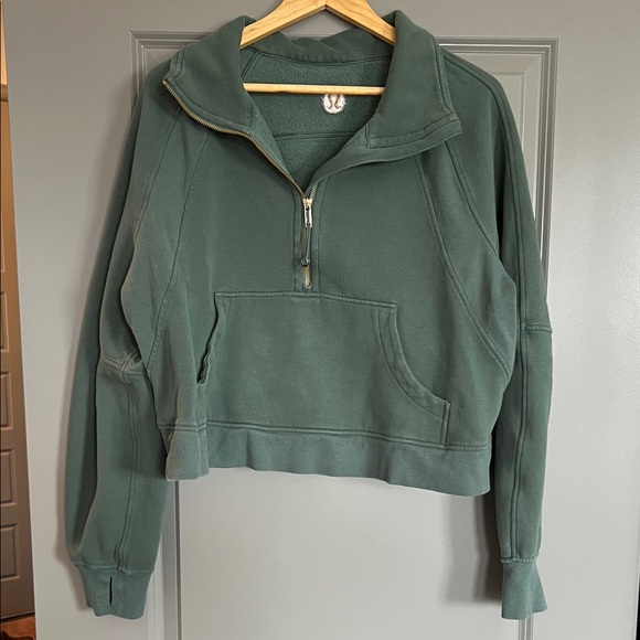 Scuba Oversized Half-Zip Women's Sweatshirt - Picture 1 of 2